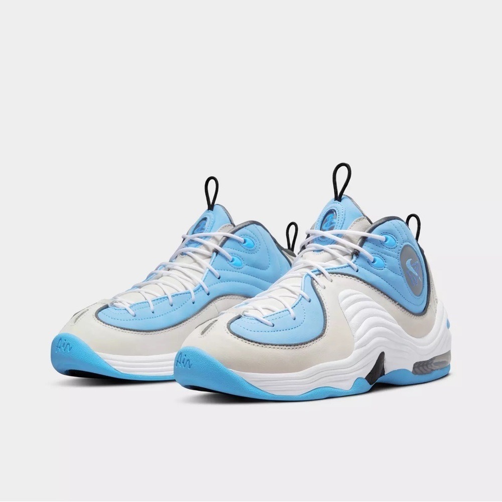 Nike Men's Air Penny 2 Social Status Playground Dm9132-100 Blue/White Sz 9
